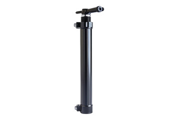 Photo of bicycle air pump isolated on transparent background