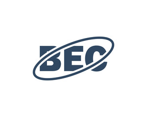 BEC logo design vector template. BEC logo design.