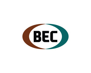 BEC logo design vector template. BEC logo design.