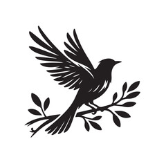 Obraz premium silhouette of a bird