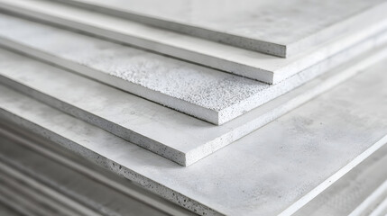 Sheets of expanded polystyrene for house thermal insulation during constructions