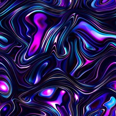 A purple and blue abstract background with swirling colors.