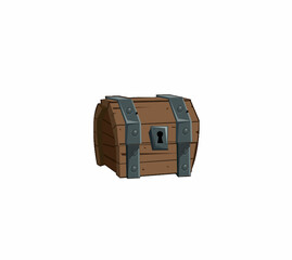 old wooden box