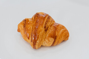 croissant on a white isolate background