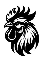 Rooster SVG, Cock SVG, Chicken SVG, Chick SVG, Farm Animals SVG, Feathers SVG, Village SVG, Bird SVG, Rooster Silhouette, Rooster Vector, Clipart, Cut file for Cricut SVG, JPG, PNG