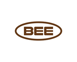 BEE Logo design vector template. BEE logo design.