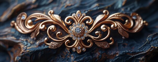 A piece of jewelry, its intricate design reflecting the wearer's unique style.
