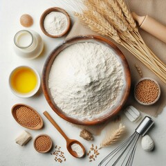 baking ingredients for baking