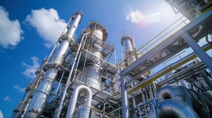 A chemical engineering team designing a new process for carbon capture and utilization to combat climate change.