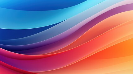 Colorful abstract background illustration. Rainbow Style Gradient lines. Template for your design, screen