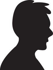 Human Side View Silhouette