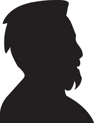 Human Side View Silhouette