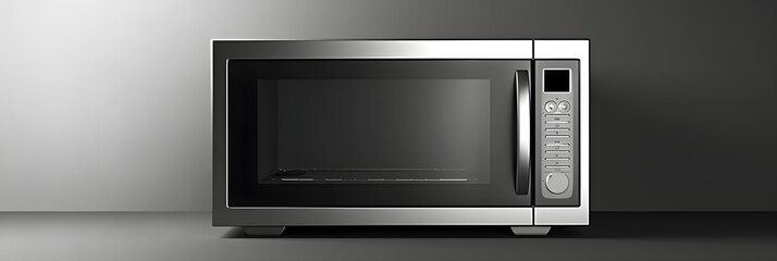 Innovative, High-Tech Microwave Oven with Sleek Design and Advanced Features
