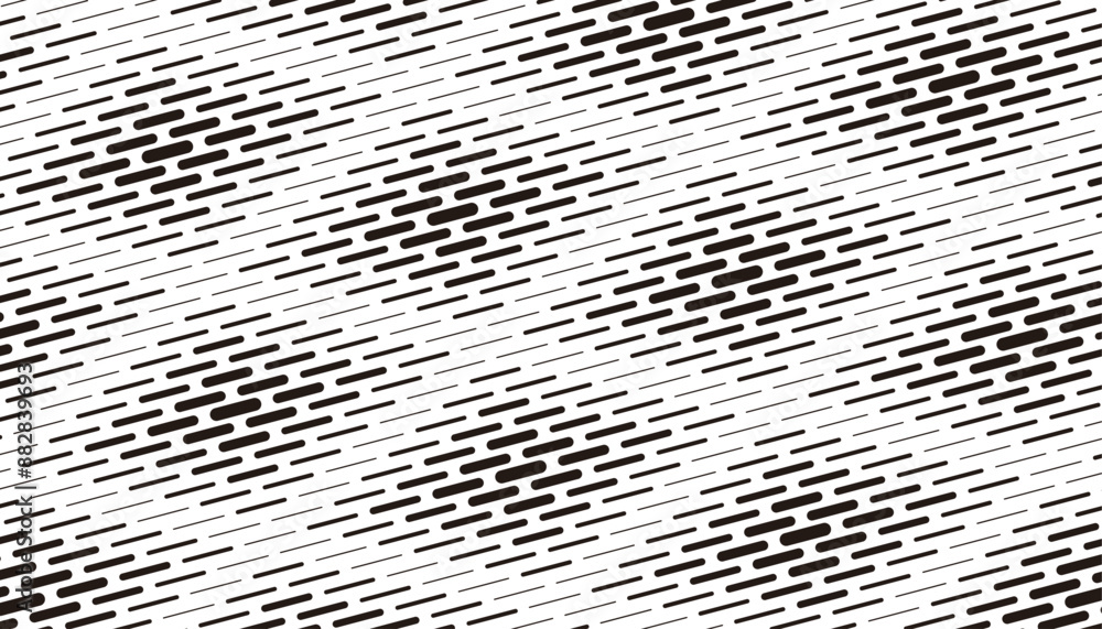 Poster black and white seamless pattern with stripes. halftone texture for backgroud design and jersey prin