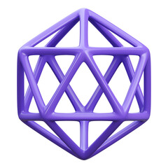 3d render abstract shapes