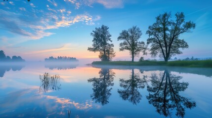 Fototapeta premium Free good morning scene wallpaper background photo