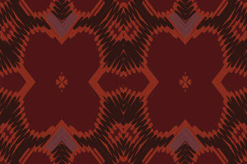 Ethnic motif baroque flower damask pattern. Damask pattern. Ikat geometric folklore ornament. Tribal ethnic vector texture. Seamless striped