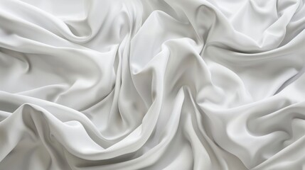 Obraz premium Abstract White Fabric Texture