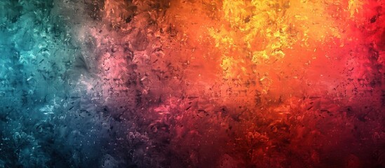 Fototapeta premium Abstract Fire and Water Color Gradient