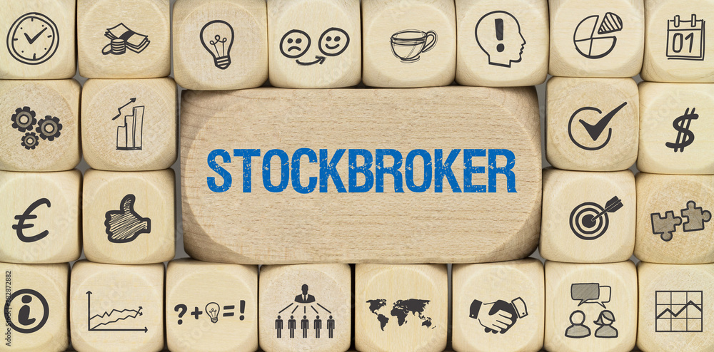 Canvas Prints stockbroker