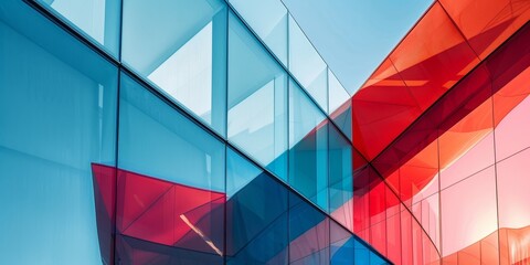 glass minmalistic architectural forms