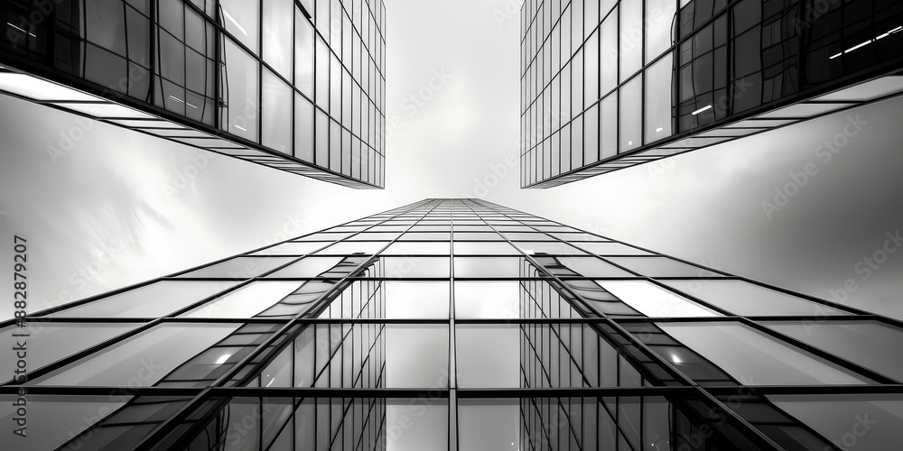 Canvas Prints glass minmalistic architectural forms