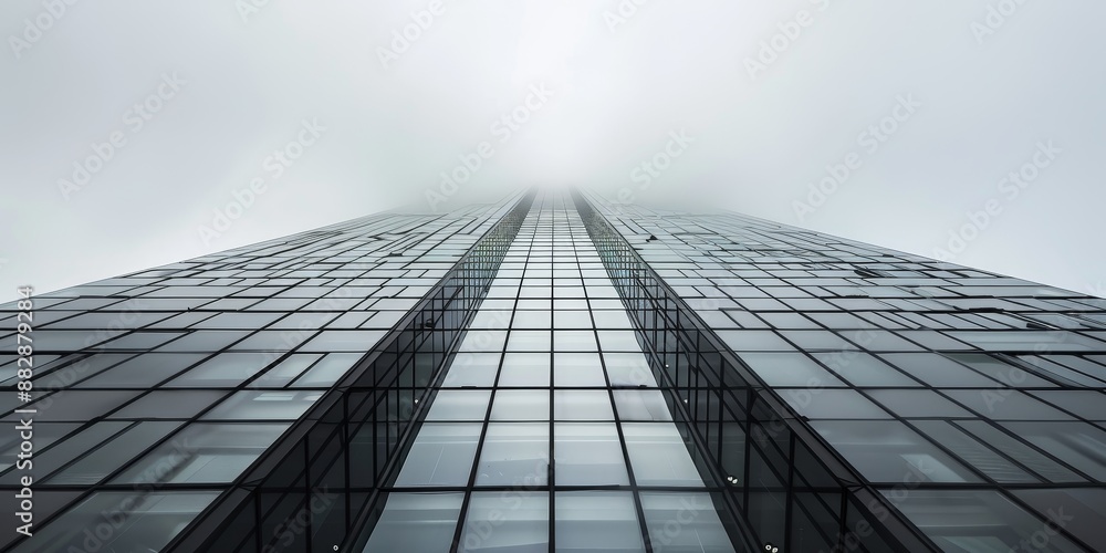 Canvas Prints glass minmalistic architectural forms