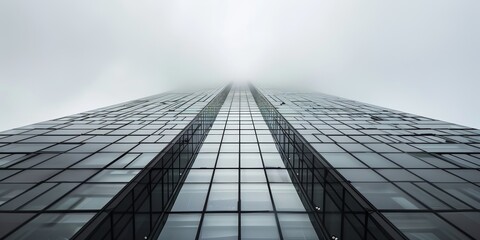Fototapeta premium glass minmalistic architectural forms