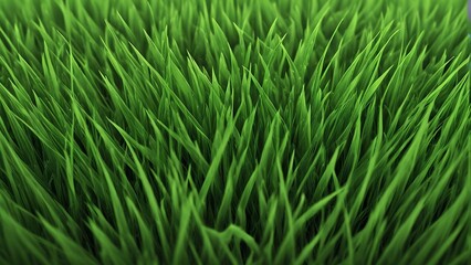Obraz premium green grass background, a high-definition green lawn background