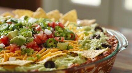 a bowl of olive salad