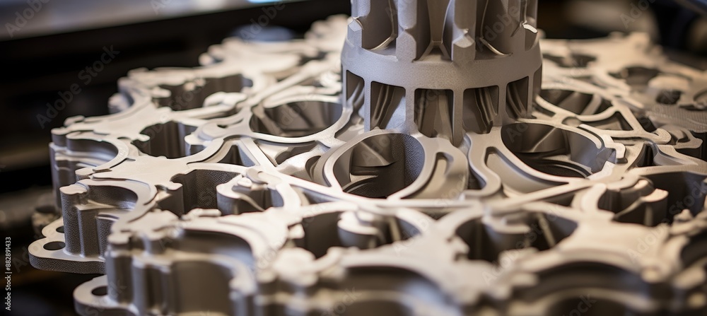 Poster precision cnc machining highlighting the exceptional strength and versatility of composite materials
