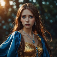 A beautiful elegant angel 