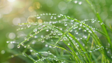 Morning Dew: Nature's Sparkling Jewels