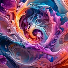 abstract fractal background 