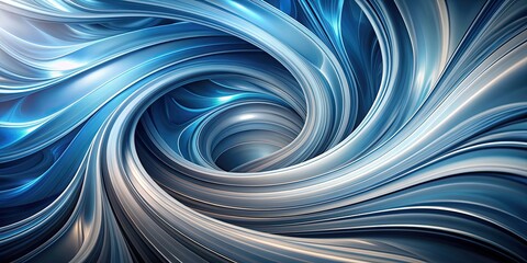 Fototapeta premium Blue and gray swirling paint abstract background , swirls, paint, abstract, texture, artistic, design, backdrop, vibrant