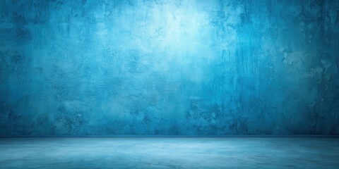 Blurry soft blue studio background with grunge wall texture, blue, abstract, blur, soft, studio, background, grunge, wall