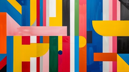 Abstract Geometric Wall Art