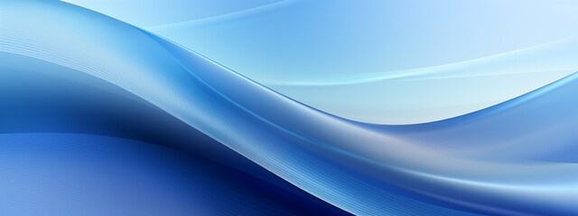 Abstract Blue and Light Blue Wave Background