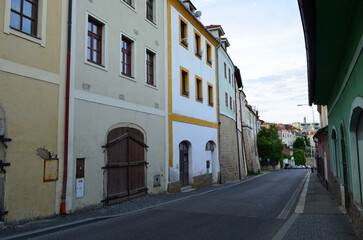 Uliczka w centrum Mlada Boleslav, Czechy/Little lane in the center of Mlada Boleslav, Czechia © Pictofotius
