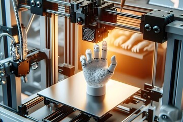 The Future of Healthcare: 3D Printing a Prosthetic Hand with Advanced Technology