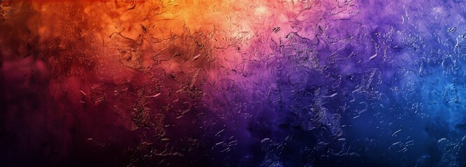 Fototapeta premium Abstract Colorful Gradient On Rough Textured Surface