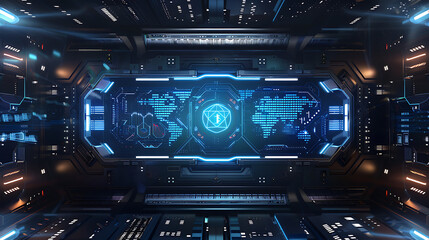 Fototapeta premium technology background