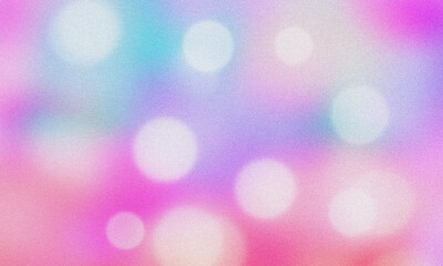 Obraz premium Dreamy bokeh effect created by grainy texture on abstract background