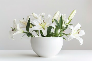 Colorful floral bouquet of botanical summer flowers for wedding, valentine anniversary isolated on white background