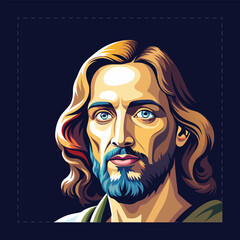 Jesus Vector illustration