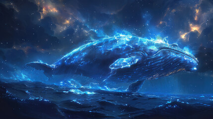 Fototapeta premium Whale