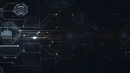 Obraz premium technology background