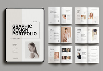 Graphic Design Portfolio Layout