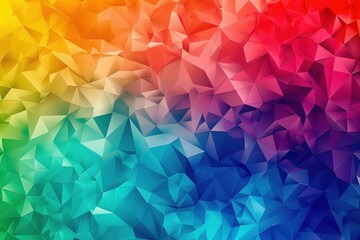 Colorful polygon pattern, modern and dynamic background for presentations