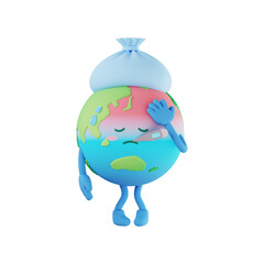 3D 자연보호 지구캐릭터